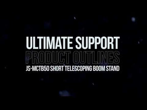 JS-MCTB50 Short Mic Stand with Telescoping Boom