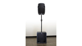 SP-90B TeleLock® Speaker Pole with M20 Threaded Connection and Standard Subwoofer Adapter