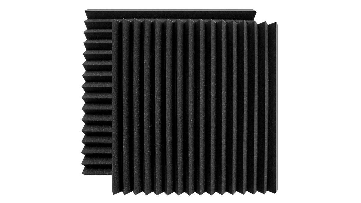 UA-WPW-24_12 Wedge Panel, 24" x 24" - Charcoal | Quantity: Twelve (12)